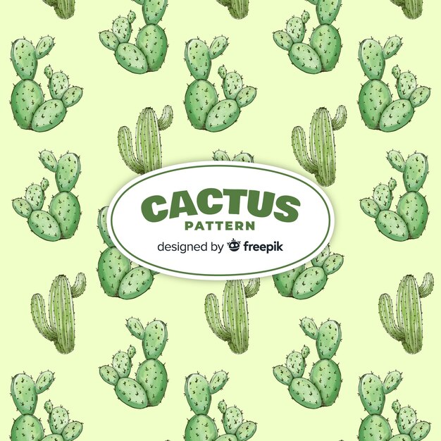 Estampado de cactus