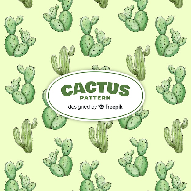 Estampado de cactus