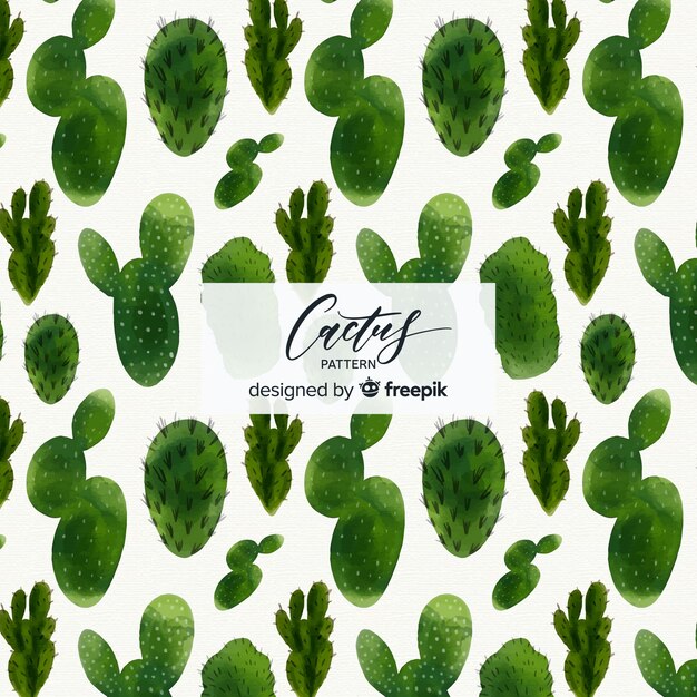 Estampado de cactus