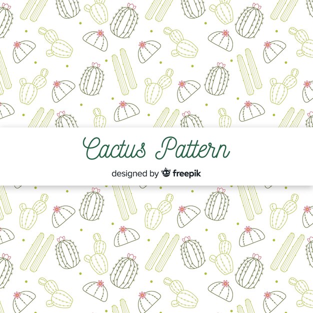 Estampado de cactus