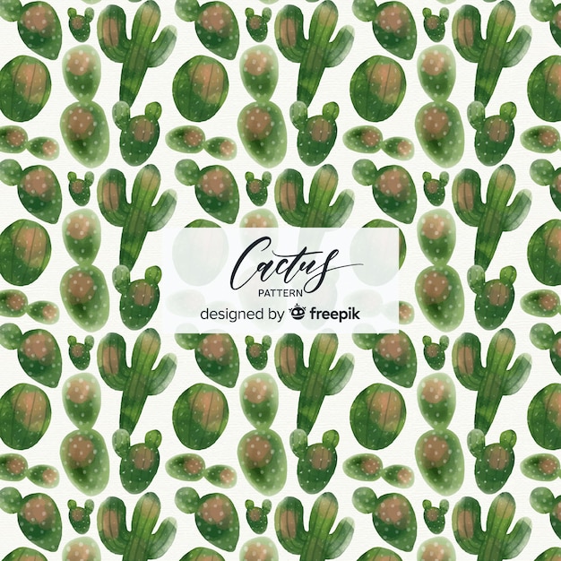 Estampado de cactus