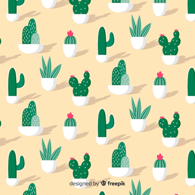 Estampado de cactus