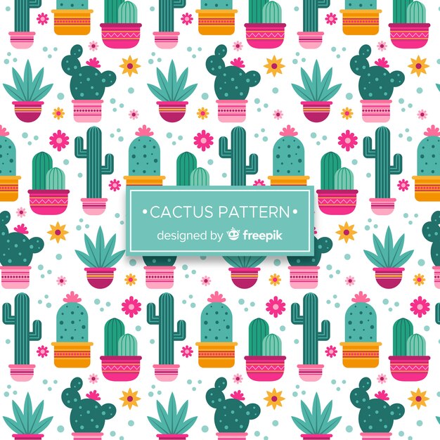 Estampado de cactus