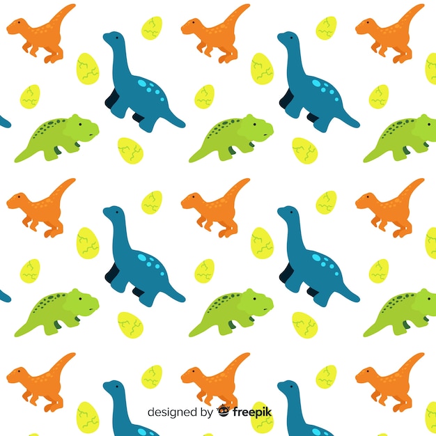 Estampado de dinosaurios