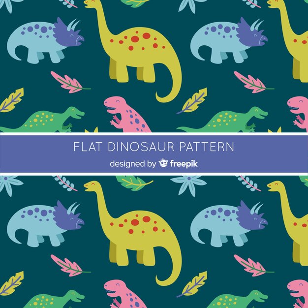 Estampado de dinosaurios