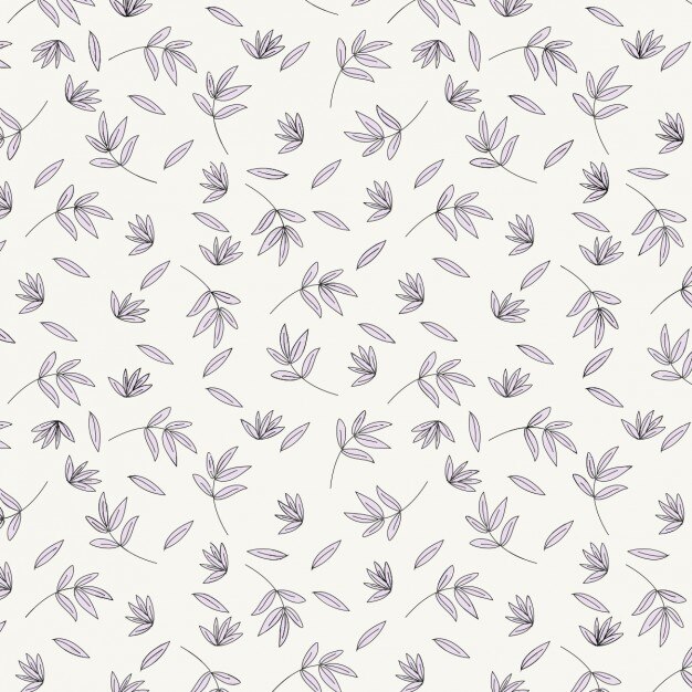 Estampado de flores monocolor