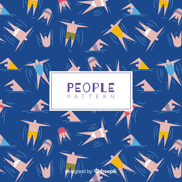Estampado de personas