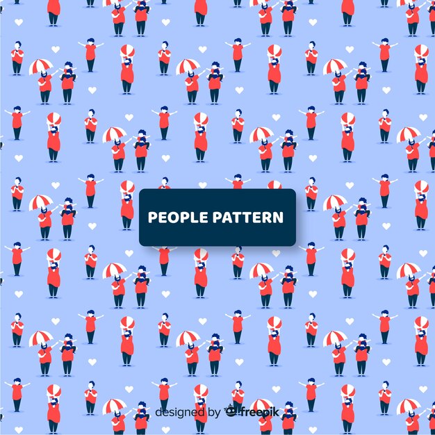 Estampado de personas
