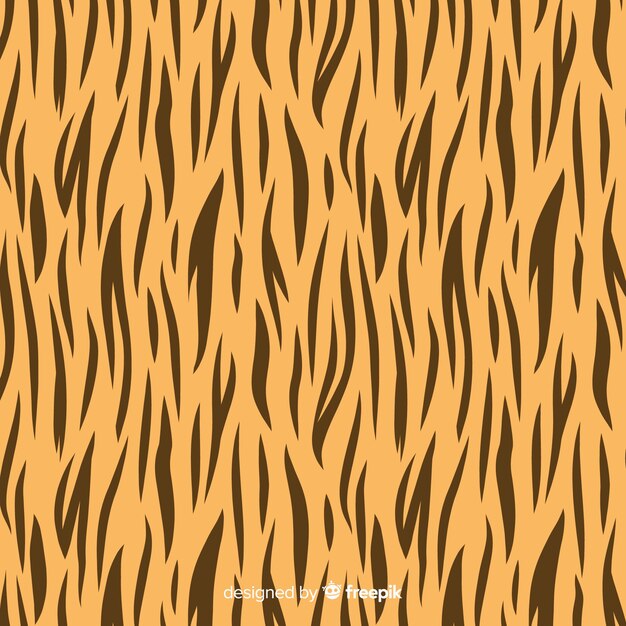 Estampado de rayas de tigre