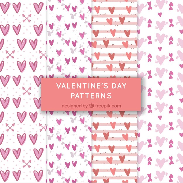 Estampado de san valentín