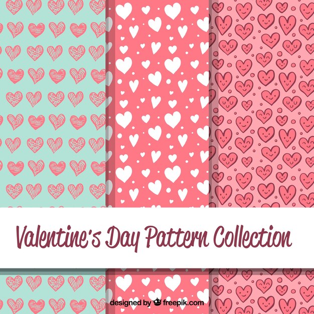 Estampado de san valentín