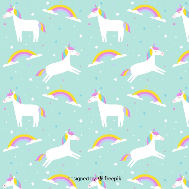 Estampado de unicornio