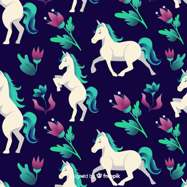 Estampado de unicornio