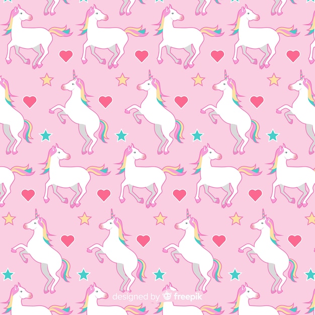 Estampado de unicornios