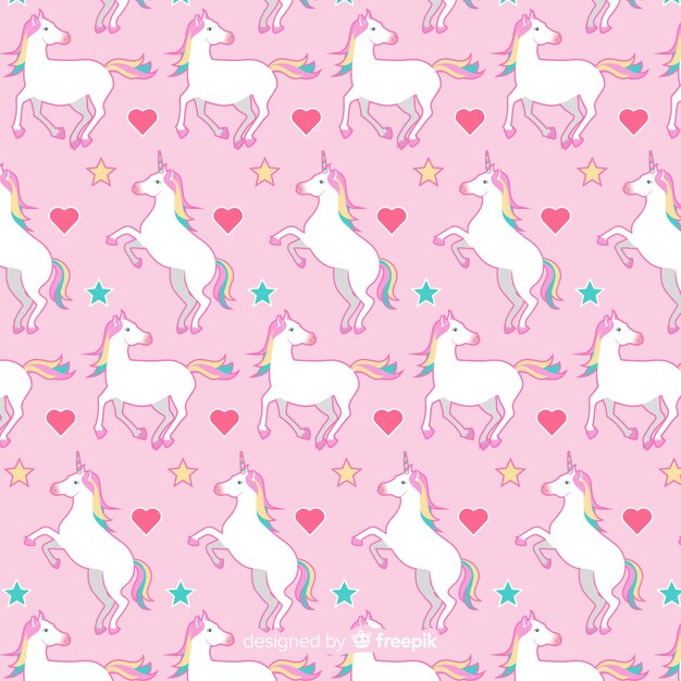 Estampado de unicornios
