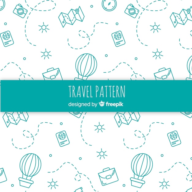 Estampado de viaje