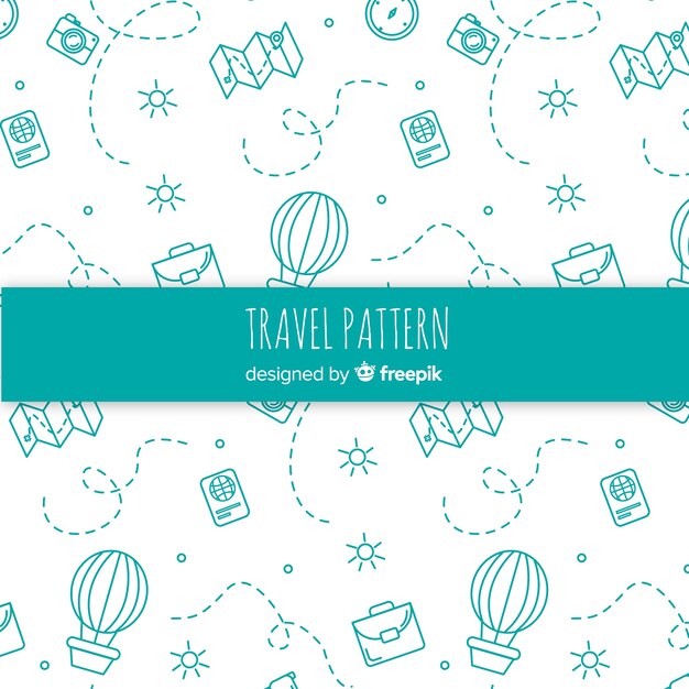 Estampado de viaje