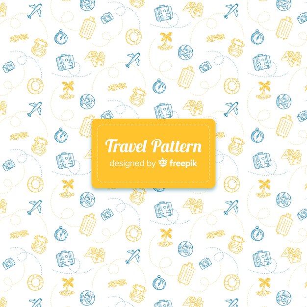 Estampado de viaje
