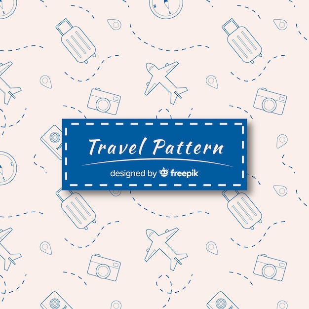 Estampado de viaje