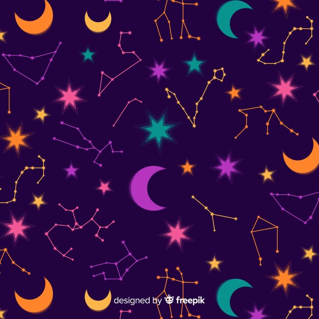 Estampado del zodiaco