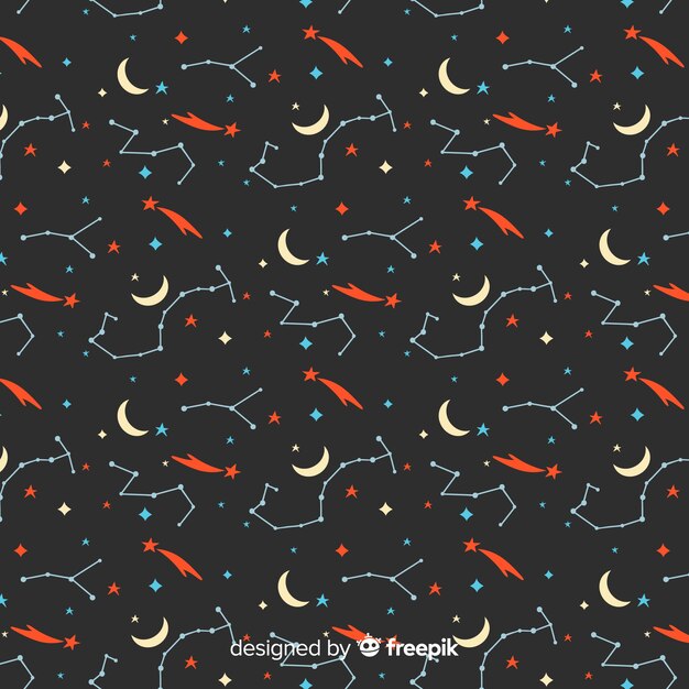 Estampado del zodiaco
