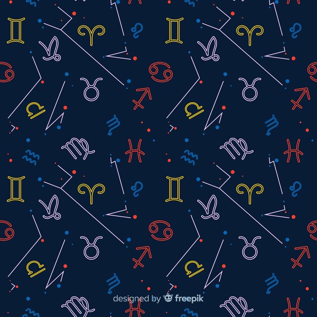 Estampado del zodiaco