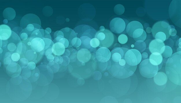 estandarte de arte bokeh brillante y abstracto con efecto borroso