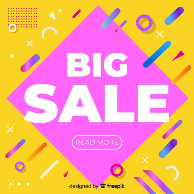 Estandarte de venta