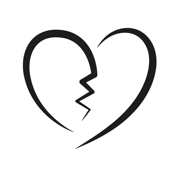El estilo de caligrafía del corazón roto 2