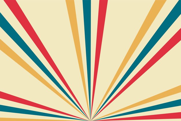 estilo clásico explosión de rayo de sol diseño de fondo moderno