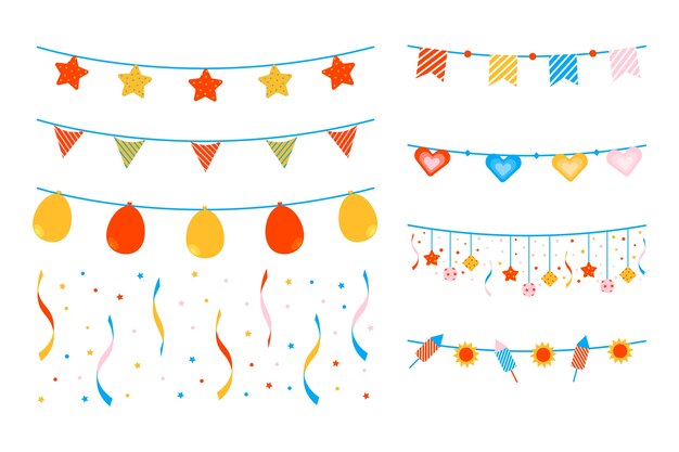 Estilo de decoraciones de cumpleaños de aniversario