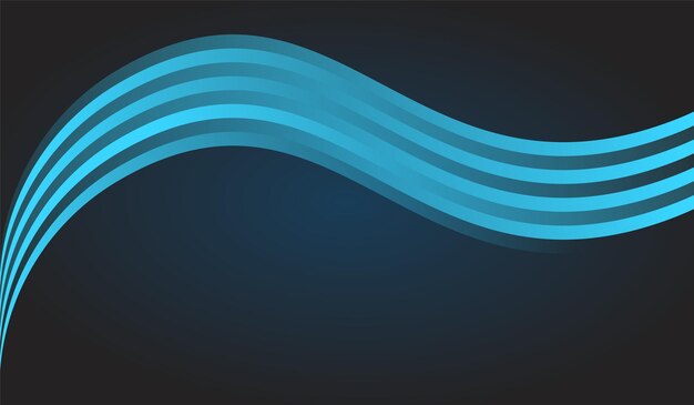 Estilo degradado de diseño de lujo azul de fondo