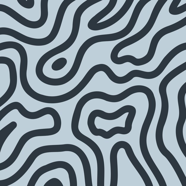 Estilo de dibujos abstractos dibujados a mano con un patrón de fondo