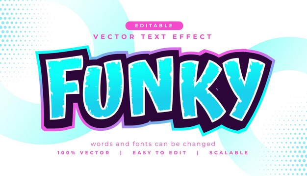 estilo de efecto de texto con letras en negrita
