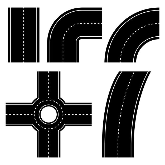 Estilo de glifo de conjunto de carreteras