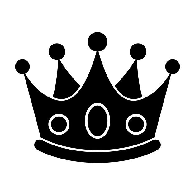 Estilo de glifo de la corona