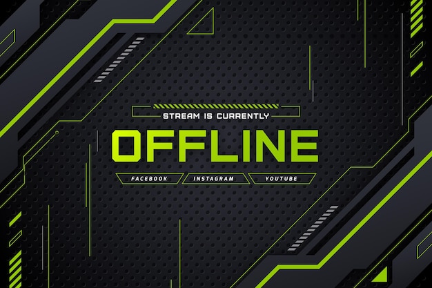 Estilo de juego de banner de contracción sin conexión