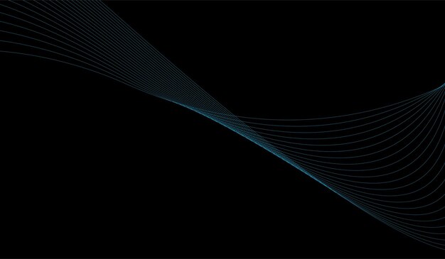 Estilo de lujo degradado de línea de fondo