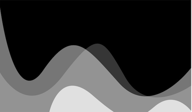 Vector gratuito estilo minimalista de onda de fondo con gradiente