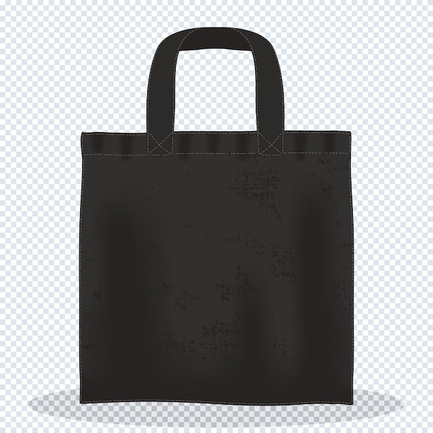 Estilo de vector realista de bolsas de compras