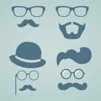 Vector gratuito estilos hipster