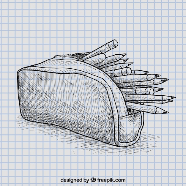 Vector gratuito estuche