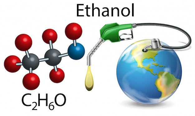 Etanol y fórmula química