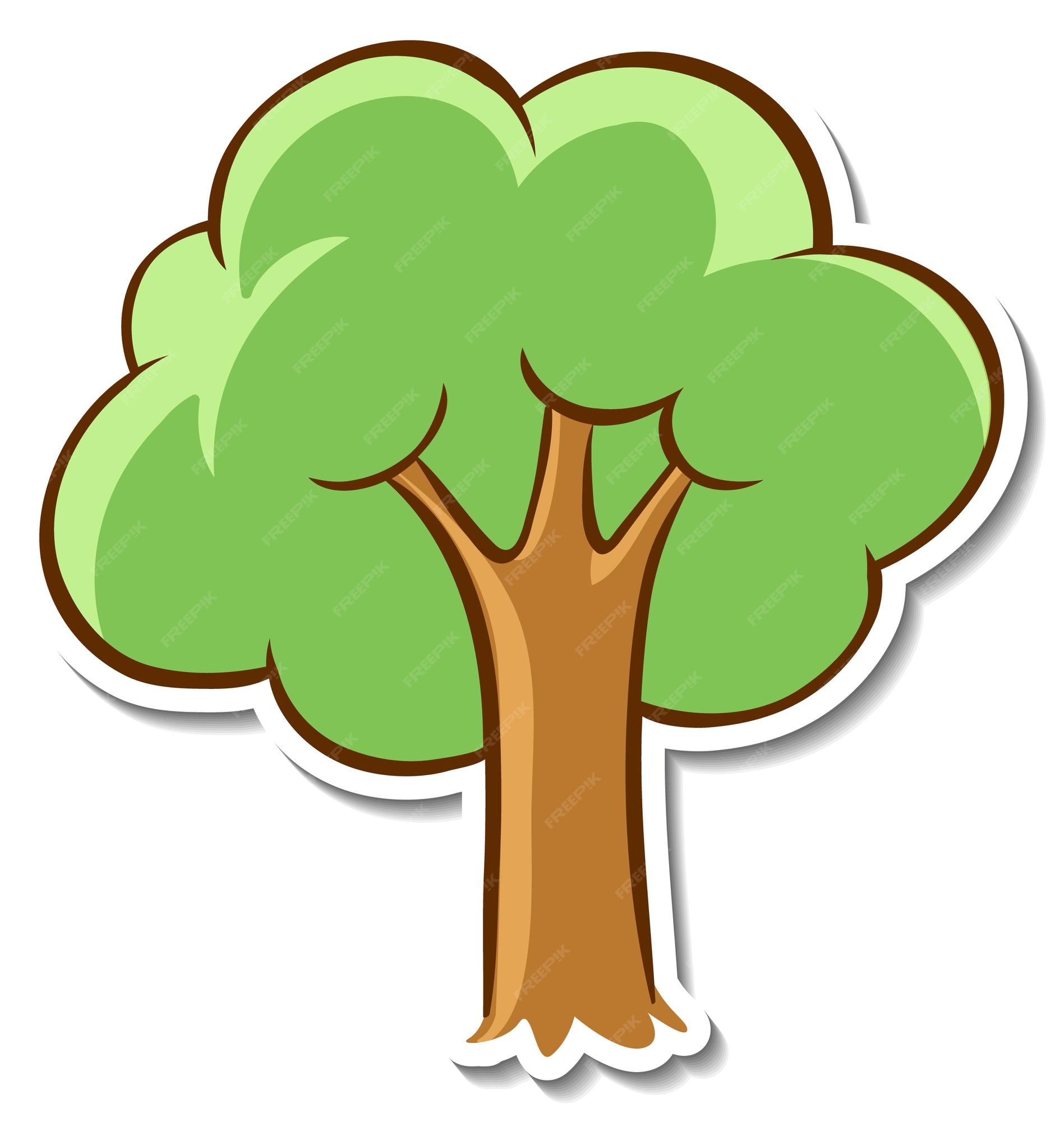 Vectores e ilustraciones de Arbol animado para descargar gratis | Freepik