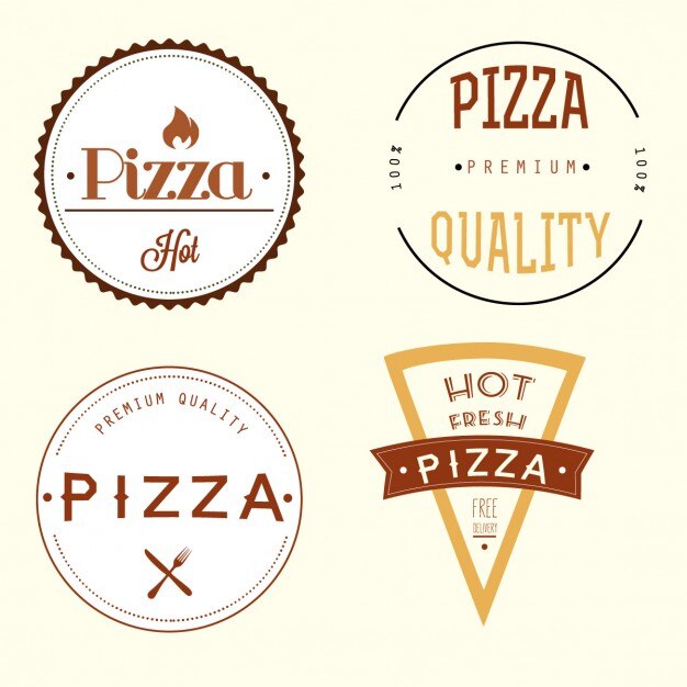 Etiqueta de pizza