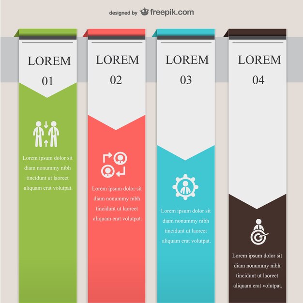 Etiquetas infográficas