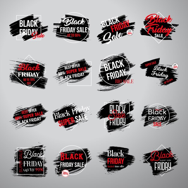 Etiquetas de viernes negro