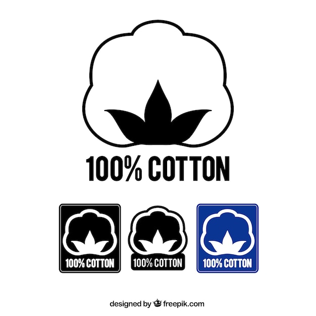 Etiquetas100% algodón 