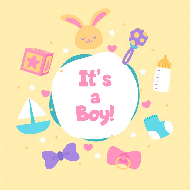 Evento de baby shower para niño