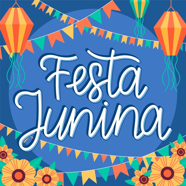Evento de celebración de Festa junina